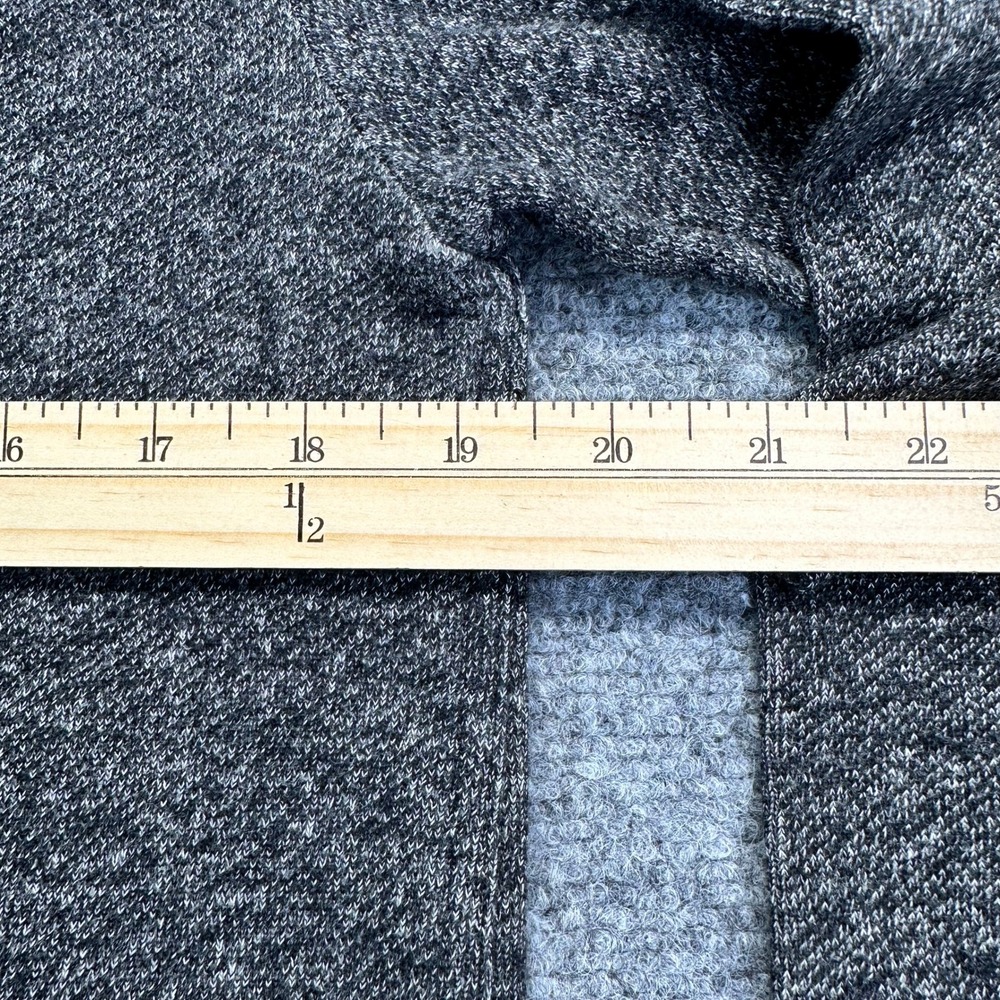Tommy Bahama Long Sleeve Shirt Mens Medium Grey Heathered Contrast Shoulder Logo - Picture 4 of 9